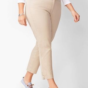 NWOT Talbots Woman The Perfect Crop Pants size 22W